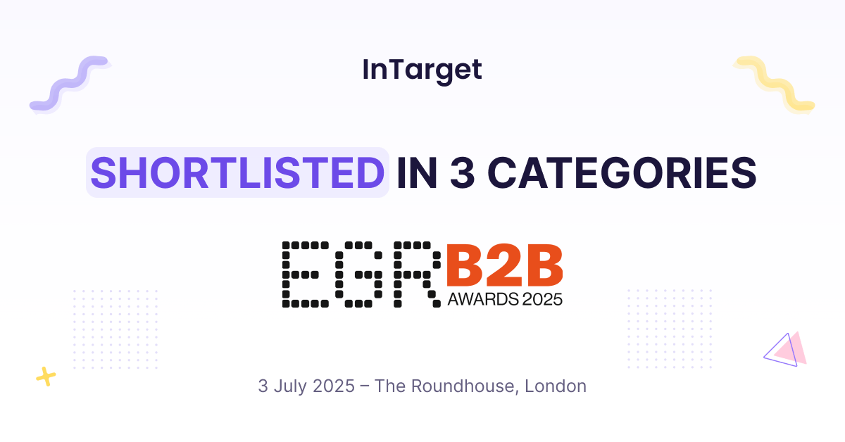 InTarget Makes the EGR B2B Awards 2025 Short-List—Three Times Over
