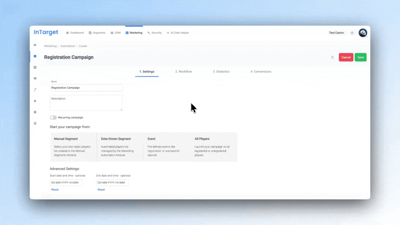 Igaming Crm &Amp; Automation For Growing Operators 3 iGaming CRM & Automation for growing Operators | InTarget
